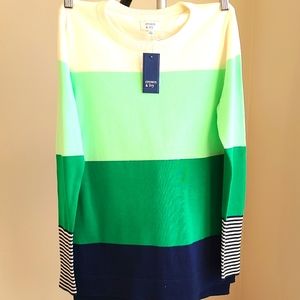 Green Crown and Ivy sweater,  Size XS